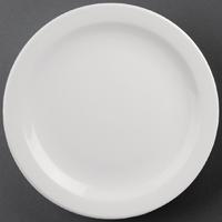 Athena Hotelware Narrow Rimmed Plates 284mm Pack of 6