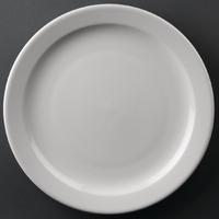 Athena Hotelware Narrow Rimmed Plates 258mm Pack of 12