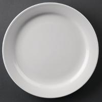 Athena Hotelware Narrow Rimmed Plates 165mm Pack of 12