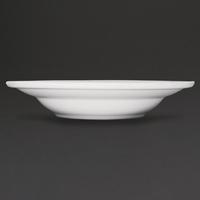 Athena Hotelware Rimmed Soup / Pasta Bowls 228mm Pack of 6