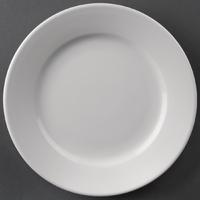 Athena Hotelware Wide Rimmed Plates 202mm Pack of 12