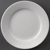 athena hotelware wide rimmed plates 165mm pack of 12