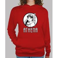 athena psycho soldier hooded sweater girl