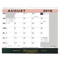 at a glance flipover wall calendar month to view 2018 90m18