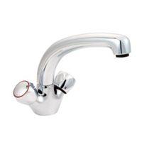 athens chrome effect monobloc tap