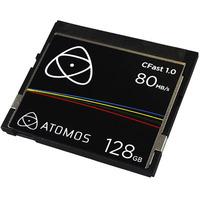 atomos 128gb 80mbsec cfast 10 card