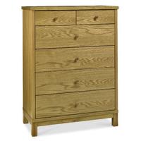 atlanta oak 24 drawer chest