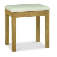 atlanta oak dressing table stool