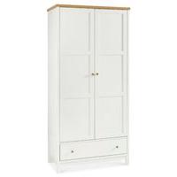 Atlanta Two Tone Double Wardrobe