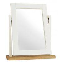 atlanta two tone vanity mirror