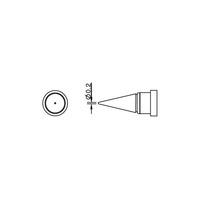 Atten AT800-0.2-1L-C AT800 Series Soldering Tip Round 0.2mm