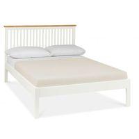 atlanta two tone low footend bedstead multiple sizes 150cm king size
