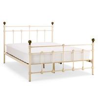 Atlas Bed Frame Double Cream