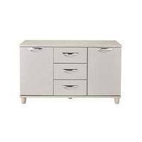 athens two door three drawer sideboard