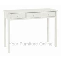 atlanta white dressing table