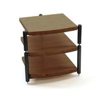 Atacama Eris Eco 5.0 Dark Bamboo / Black 3 Shelf Hi-Fi Stand