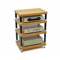 atacama evoque eco 6040 special edition natural bamboo black 4 shelf h ...