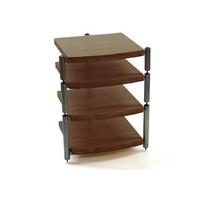 Atacama Eris Eco 5.0 Dark Bamboo / Silver 4 Shelf Hi-Fi Stand