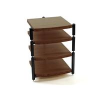 Atacama Eris Eco 5.0 Dark Bamboo / Black 4 Shelf Hi-Fi Stand