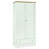 Atlanta Two Tone Double Wardrobe