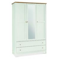 Atlanta Two Tone Triple Wardrobe