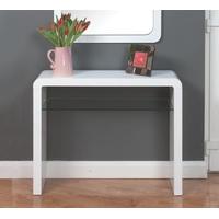 atlantis white clarus hall table