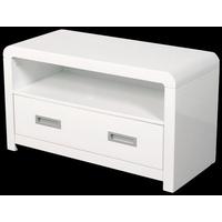 Atlantis White Clarus TV and DVD Unit