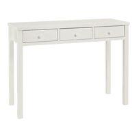 atlanta white dressing table