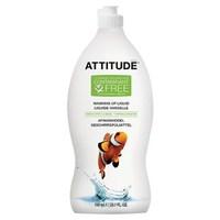 Attitude Washing Up Liquid - Green Apple &amp; Basil 700ml