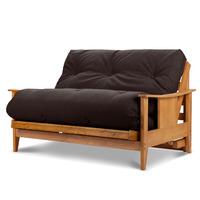 atlanta 2 seater futon victoria chocolate