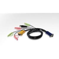 Aten Kvm Cable Usb Audio Pc To Hd Audio Switch 1.2m