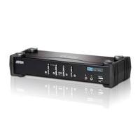 ATEN CS1764A 4 port DVI / USB KVMP Switch with Audio Support (4 KVM Cables included) - ( > Aten)