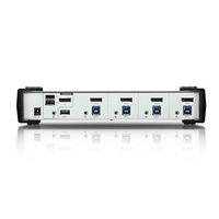 Aten CS1914 4-Port USB 3.0 DisplayPort KVM Switch Silver