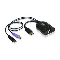 Aten KA7169 DisplayPort USB Virtual Media KVM Adapter Cable with Smart Card Reader