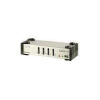 Aten 4 Port KVMP Switch PS2/USB with Audio Support and 4 USB Hub Ports