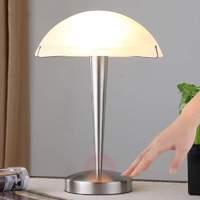 attractive table lamp viola matt nickel