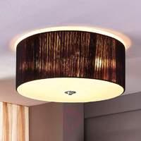 Attractive ceiling light Pepe in black