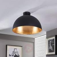 attractive ceiling lamp lya black and gold