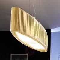attractive hanging light ellisse 1050 beige
