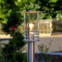 Attractive path light Miko, stainless steel