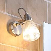 attractive bathroom wall light kara with led ip44