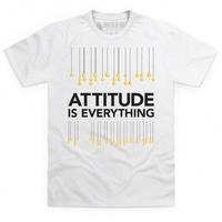 Attitude is Everything Braille Lanterns Dark T Shirt