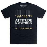 Attitude is Everything Braille Lanterns T Shirt