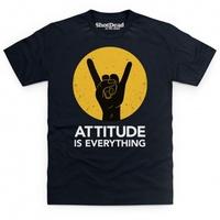 Attitude Is Everything Horns Light T Shirt