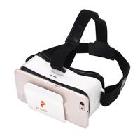 At Fung VR Mini Virtual Reality Glasses 3D VR BOX Headset 3D Movie VR Games Head-mounted Display Use Universal for Android iOS Smart Phones within 4.5