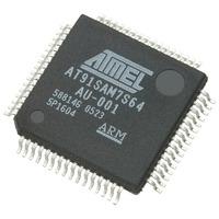 Atmel AT91SAM7S64C-AU 32-bit Micro LQFP-64