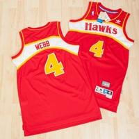 Atlanta Hawks Road Soul Swingman Jersey - Spud Webb - Mens