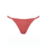 Atomic Lace Thong Coral