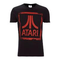 Atari Men\'s Square Logo T-Shirt - Black - L