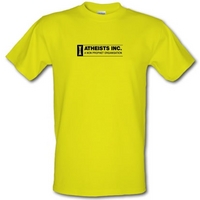 Atheists Inc A Non Prophet Organisation male t-shirt.